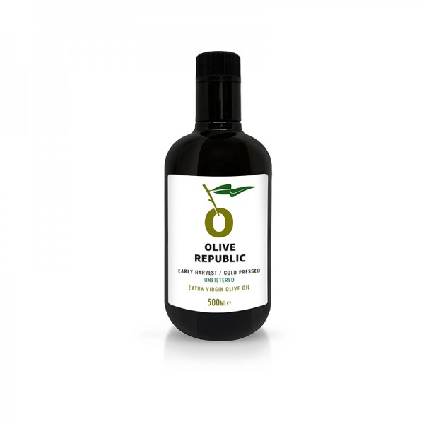 Olive Republic  Erken Hasat Soğuk Sıkım  Natürel Sızma Zeytinyağı 500ml